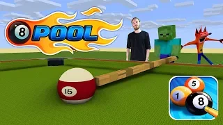 Monster School : 8 BALL POOL CHALLENGE