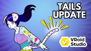 NEW VRoid Studio Update | Add a Tail Without Unity