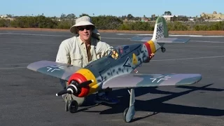 Eric Sacco's SisT FW190 Maiden and Crash