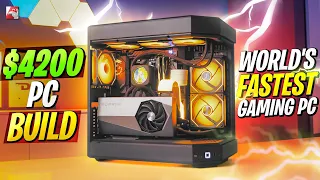 $4200 Fastest Gaming PC Build 2023 ft 7800x3D, RTX 4090 Suprim X