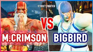 SF6 🔥 Mister Crimson (Dhalsim) vs BigBird (Marisa) 🔥 Street Fighter 6