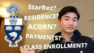 EVERYTHING YOU NEED TO DO BEFORE GOING TO UNIVERSITY OF TORONTO | ACORN | RESIDENCE APPLICATION