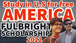 Fulbright Scholarship | UNITED STATES Fully funded Scholarship | Video 30 @musab