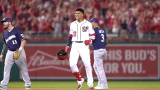 Juan Soto 8th inning go ahead hit in NL Wild Card game 2019