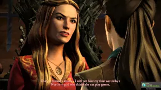 Telltale's Game of Thrones Cersei Lannister meets Mira Forrester