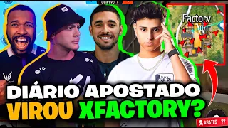 FACTORY FICOU PEQUENA! DIÁRIO APOSTADO! 2 BOOYAH E + DE 60 KILLS FT. NOBRU, CEROL, GORILA E RUSTY