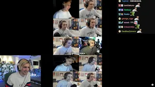 xQc Reacts to His Manliest Screams