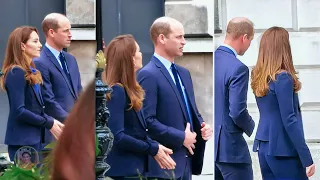 Catherine And William SPOTTED 'Discreet' Visit To The London Clinic In Matching Blue Suits