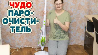 Чищу водой - Нагар, Грязь и Жир!  Обзор на Паровую швабру Morphy Richards Supersteam 720512