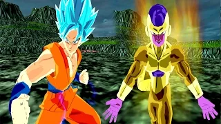 Goku New Transformation! Goku SSJGSSJ vs Golden Frieza | DBZ Tenkaichi 3 MOD