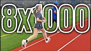 When Running 5 Minute Mile Pace Feels Easy || Vo2Max Workout + Day in The Life