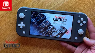 GRID Autosport Nintendo Switch Lite Gameplay
