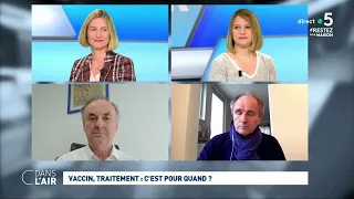 Coronavirus - Vaccin, traitement : c'est pour quand ? #cdanslair 19.03.2020