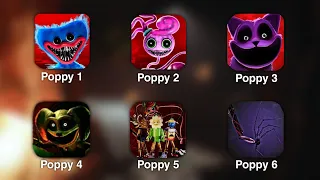 Poppy Playtime Chapter 1, 2, 3, 4, 5, 6 - All Gameplays