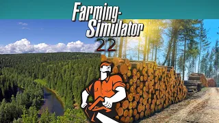 ГОД в Farming Simulator 22 в РУССКОЙ ТАЙГЕ🚜