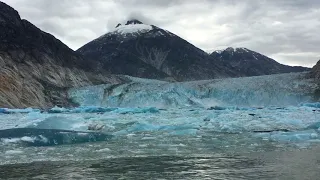 Dawes Glacier Catastrophic Calving (Copyright 2018)