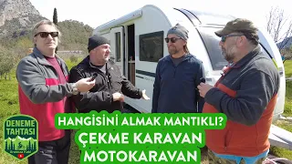 Çekme Karavan mı Motokaravan mı Almalı? Deneme Tahtası