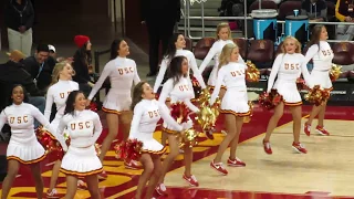 USC Song Girls Timeout of USC vs Arizona State 1/22/2017