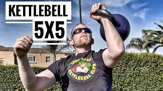 Kettlebell 5x5 Strength and Power Workout | Seal Beach