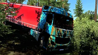 Mercedes-Benz Actros Rebuilding | Euro Truck Simulator 2 | ETS2 Restoration