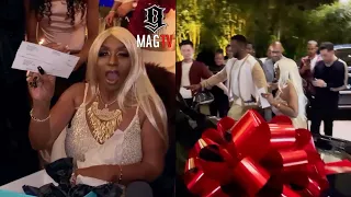 Diddy Surprises Mom Janice With $1M & Bentley SUV For Her 80th B-Day! 🎁