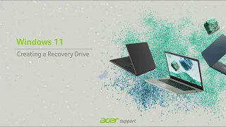 Windows 11 - How to Create a Recovery Drive