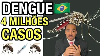 DENGUE: Brasil passa de 4 milhões de casos de dengue