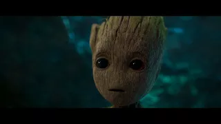 Don't push this button...Baby Groot scene In tamil Marvel Tamil Fans