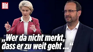 Von wegen Klimaschutz: Von der Leyen fliegt Mini-Strecke mit Privatjet