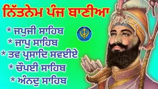 ਮੇਰੇ ਪ੍ਰੀਤਮਾ | Nitnem Panj Bania | ਨਿੱਤਨੇਮ ਪੰਜ ਬਾਣੀਆ | ਨਿਤਨੇਮ | nitnem fast | नितनेम | japji sahib