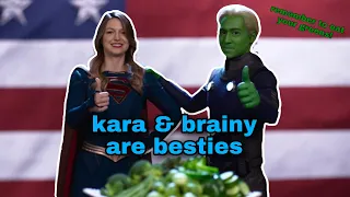 kara & brainy being besties for 6 minutes and 38 seconds straight
