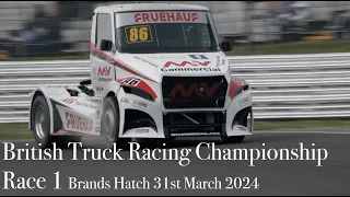 British Truck Racing Championship - Race 1 Brands Hatch Sunday 31st March 2024