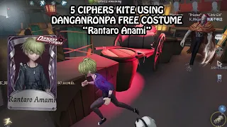5 Ciphers kite using FREE A Costume "Rantaro Amami" - Identity V