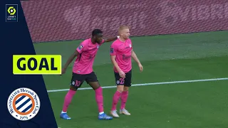 Goal Florent MOLLET (12' - MHSC) MONTPELLIER HÉRAULT SC - RC STRASBOURG ALSACE (1-1) 21/22