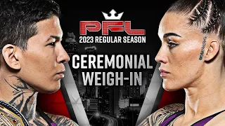 PFL 5 2023: Ceremonial Weigh Ins