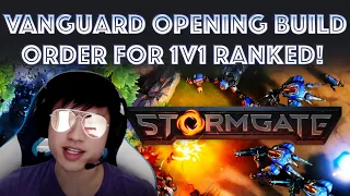 Stormgate - Vanguard Opening Build Order for 1v1 Ranked!