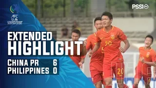 AFC U16 Championship 2020 Qualifiers: China 6-0 Philippines
