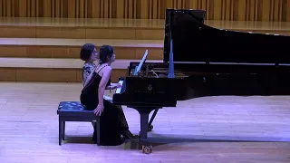 Francis Poulenc "Sonate for Piano 4 Hands " Pianist : Trần Vân Cơ & Đào Thu Lê