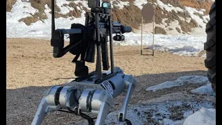 The future is here check out this machine gun kitted robot dog test firing