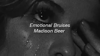 Madison Beer - emotional bruises (lyric)