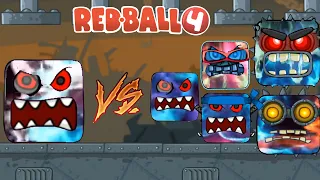 Red Ball 4 Light Boss 1 Vs All Light Bosses - All maps, Battles