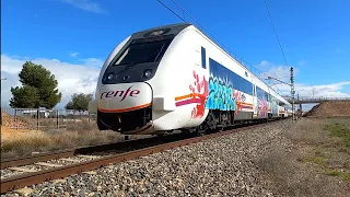 MD s449 con megapitadas saliendo de Manzanares