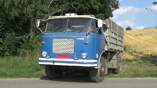 Nesmrtelný Mates Trambus stále spolehlivě maká u zemědělců, Škoda Liaz 706, reálný zvuk real sound