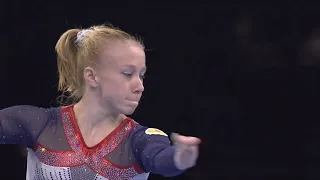 Viktoria Listunova Floor Finals 2021 European Championships