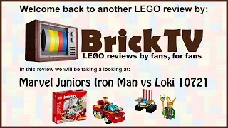 LEGO Juniors Marvel Super Heroes Iron Man vs Loki 10721 Review