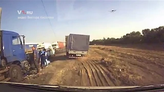 Авария на трассе Волгоград-Москва