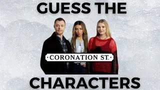 Test your knowledge: Name 40 Coronation Street characters! #quiz