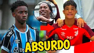 🚨TOP 4 PROMESSAS DO FUTEBOL BRASILEIRO QUE VÃO CHOCAR O MUNDO DO FUTEBOL| PARTE 2