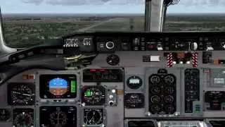 FS2004 MD-82 landing in Cologne Bonn