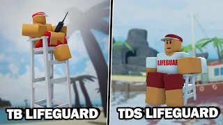 who copied? TDS VS TB Summer Skin (Tower Defense Simulator) - Roblox